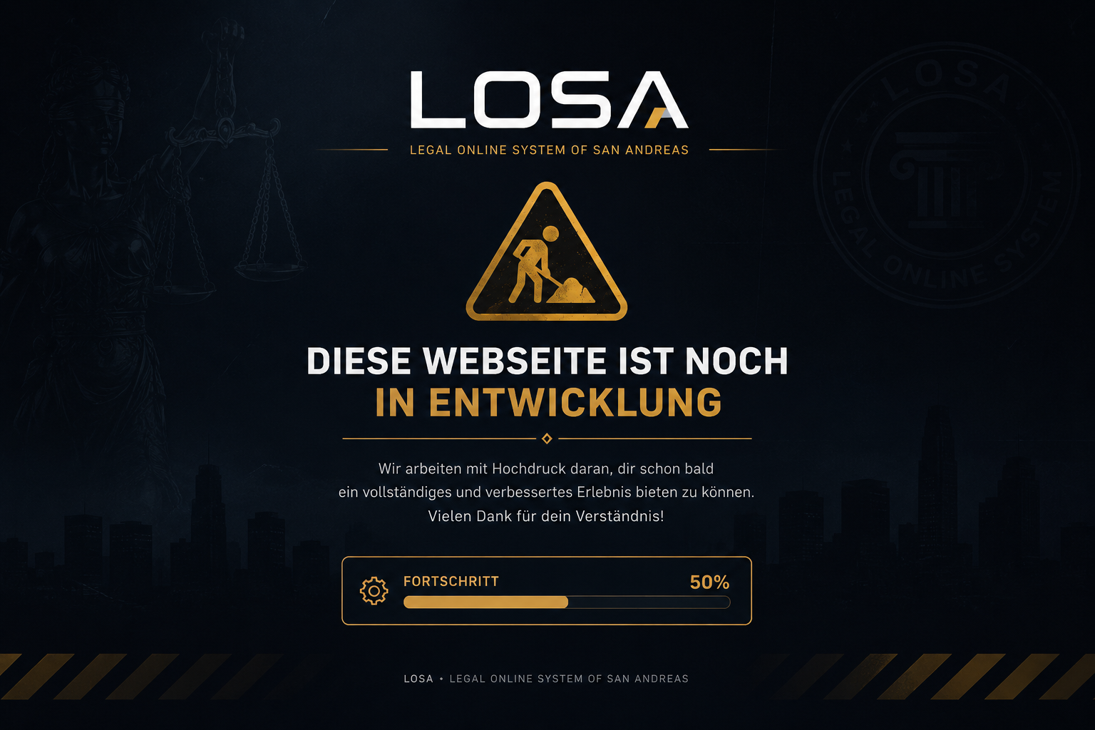 LOSA Wartungsseite